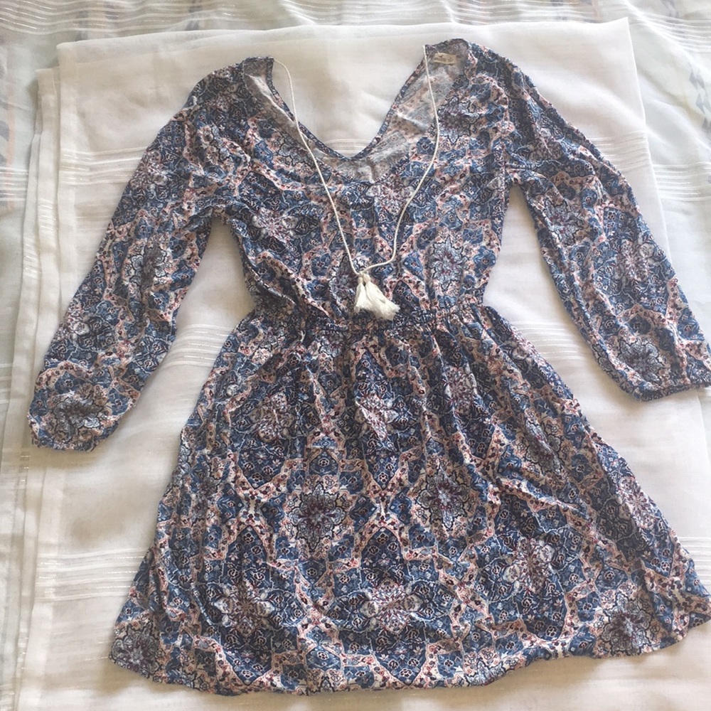 Hollister chiffon dress